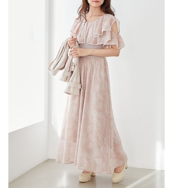  「ダブルカラーコルセットワンピース」|ワンピース|