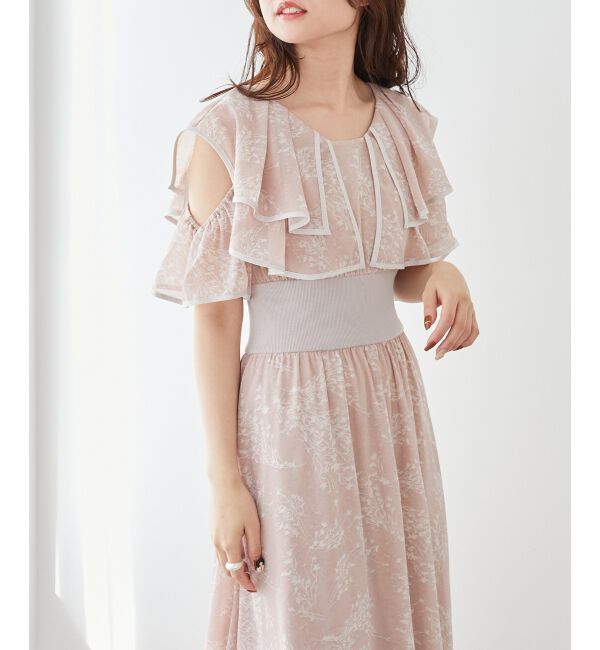  「ダブルカラーコルセットワンピース」|ワンピース|