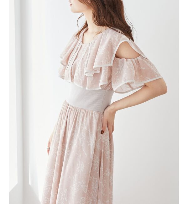  「ダブルカラーコルセットワンピース」|ワンピース|