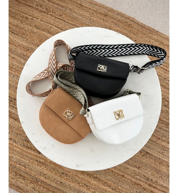 MAJESTICLEGON「ハーフムーンショルダーバッグ」|ショルダー・メッセンジャー|