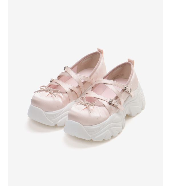  「キラキラサテンバレエスニーカー」|その他|