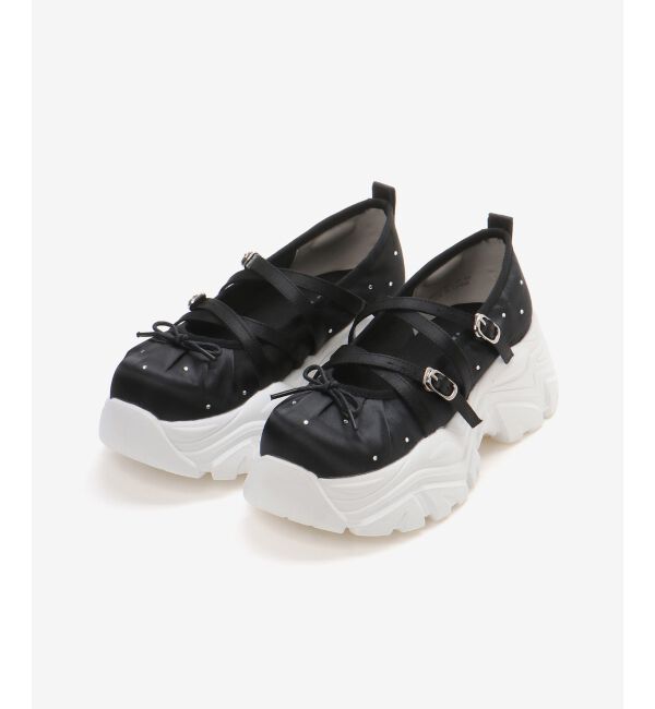  「キラキラサテンバレエスニーカー」|その他|