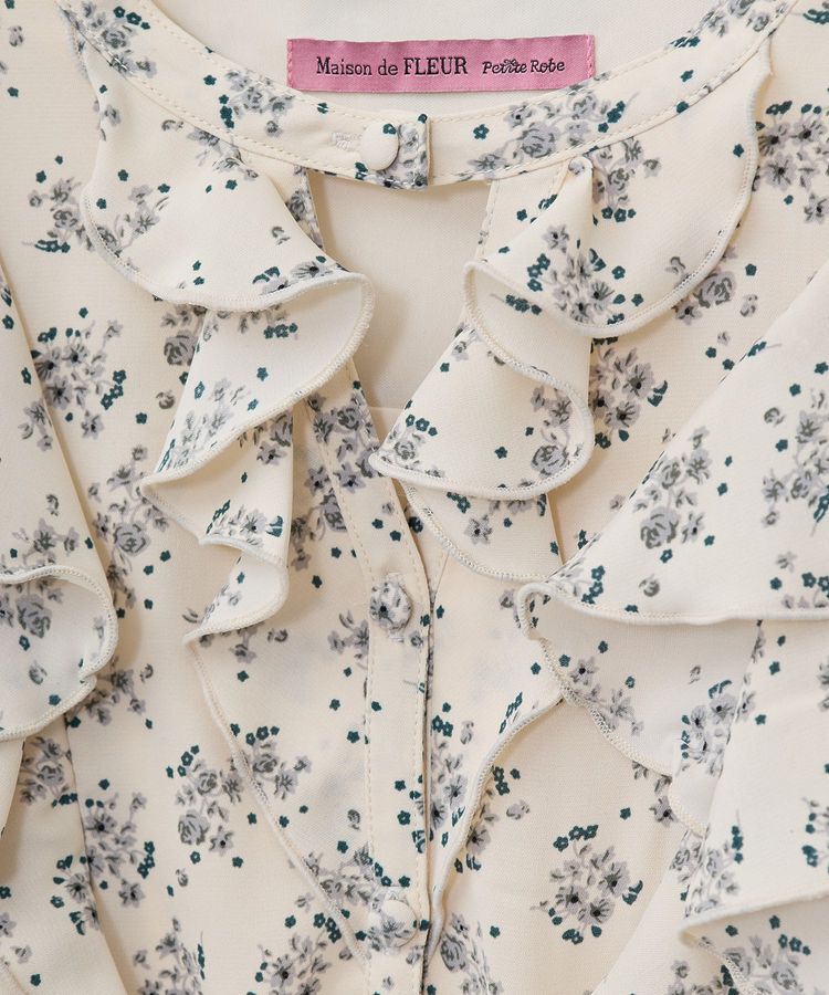 Maison de FLEUR Petite Robe「フラワープリントワンピース」|ワンピース|