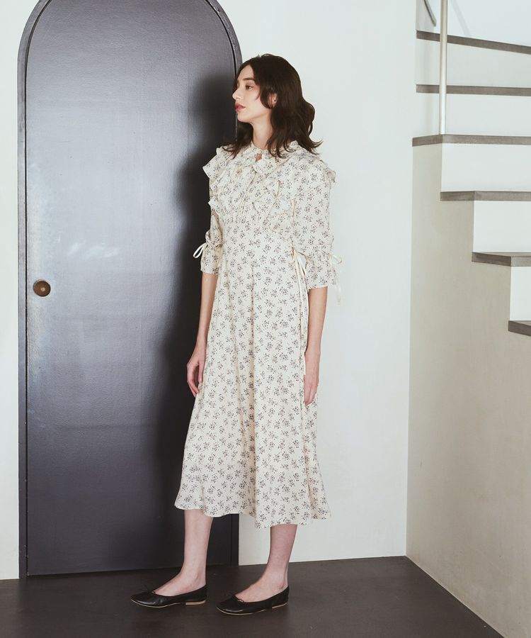 Maison de FLEUR Petite Robe「フラワープリントワンピース」|ワンピース|