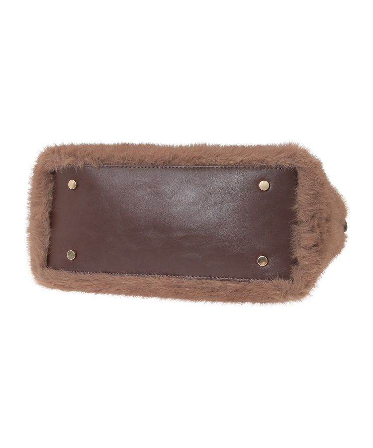 YECCA VECCA「【cache cache】フェイクファーバッグ」|ショルダー・メッセンジャー|