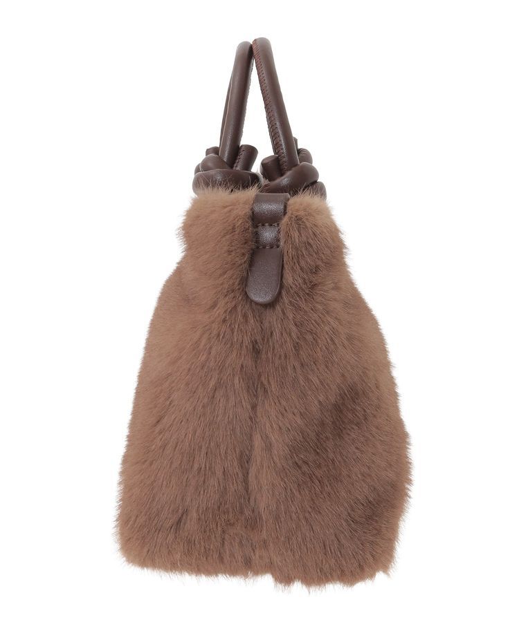 YECCA VECCA「【cache cache】フェイクファーバッグ」|ショルダー・メッセンジャー|