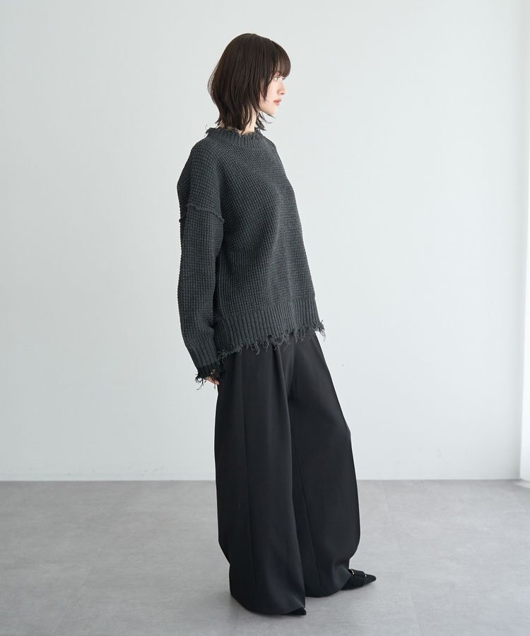 YECCA VECCA「金釦ワイドパンツ」|その他|