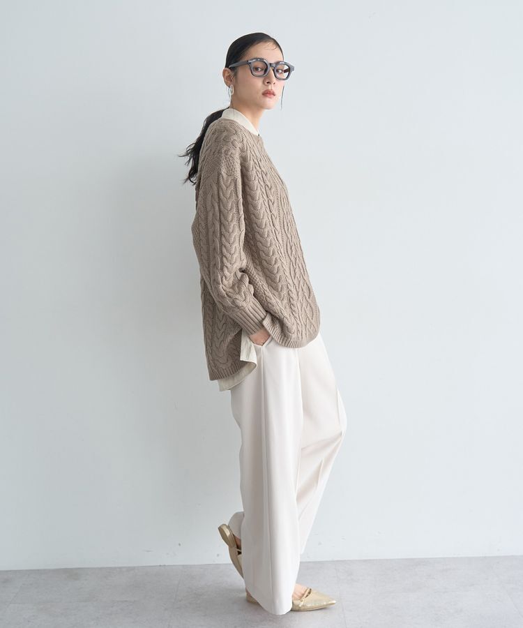 YECCA VECCA「金釦ワイドパンツ」|その他|