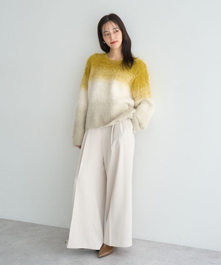 YECCA VECCA「金釦ワイドパンツ」|その他|