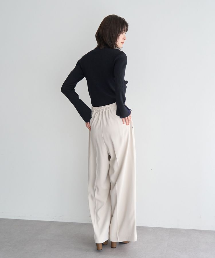 YECCA VECCA「金釦ワイドパンツ」|その他|