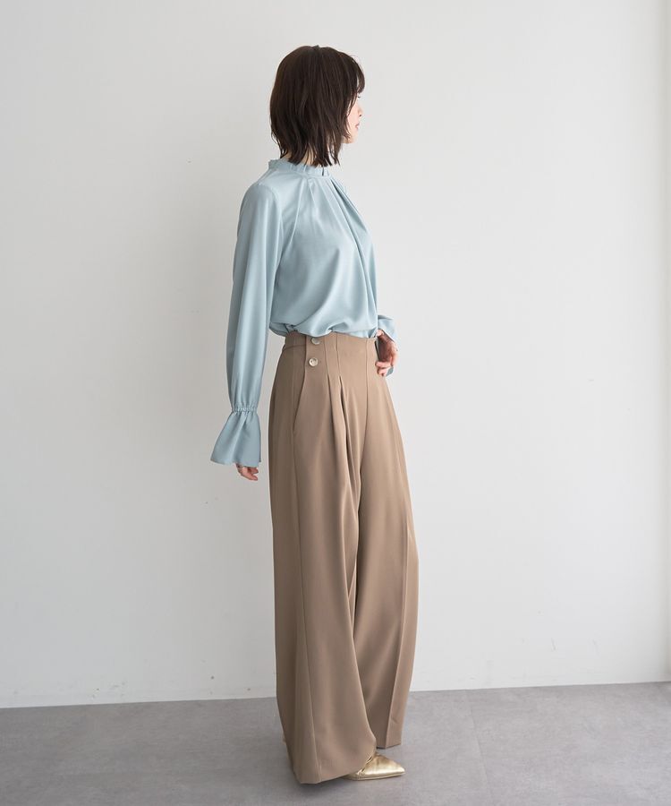YECCA VECCA「金釦ワイドパンツ」|その他|