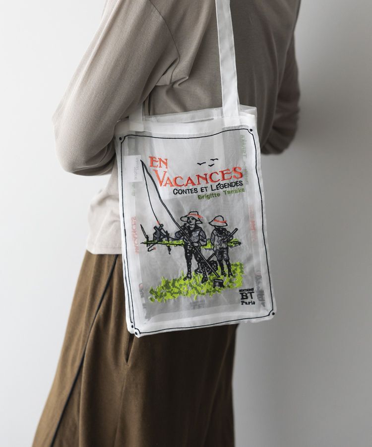 GARAGE OF GOOD CLOTHING「【Brigitte Tanaka】Sac En Vacances」|トートバッグ|White