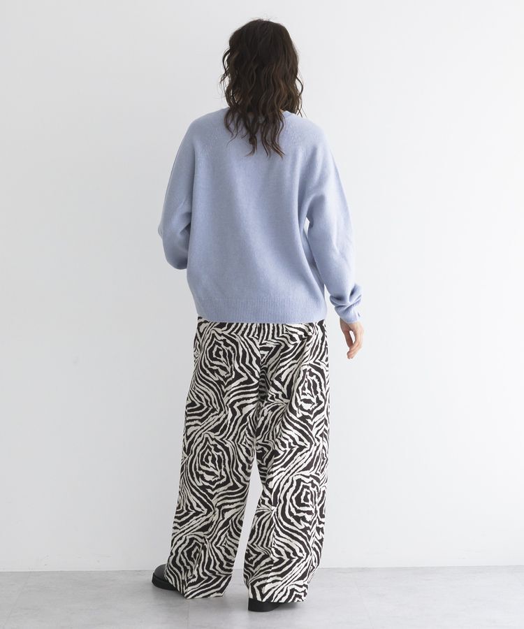 GARAGE OF GOOD CLOTHING「【日本製】ゼブラプリント４タックワイドパンツ」|その他|