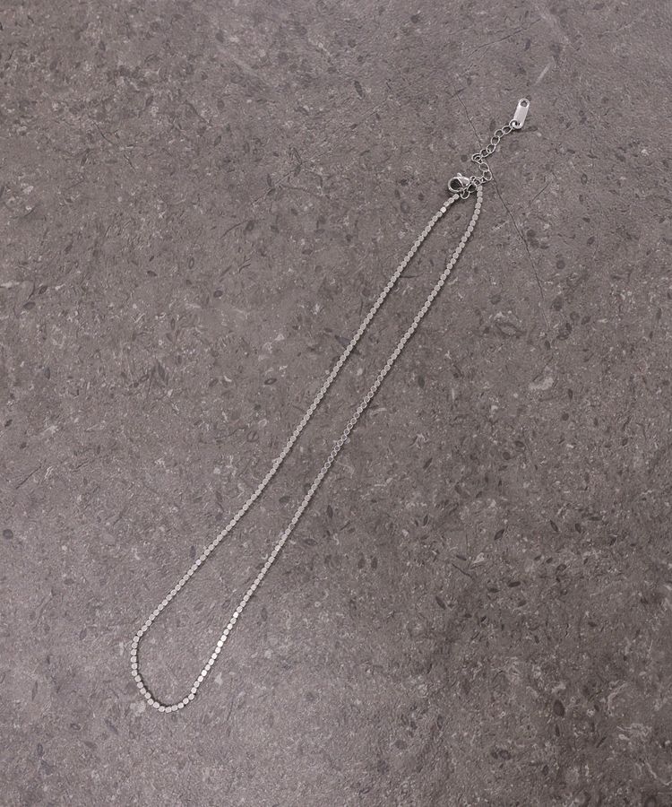 GARAGE OF GOOD CLOTHING「STAINLESSスクエアビーズネックレス」|ネックレス|