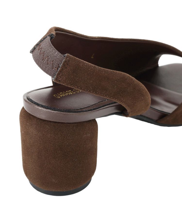 GARAGE OF GOOD CLOTHING「円柱ヒールサンダル（EC限定）」|サンダル|