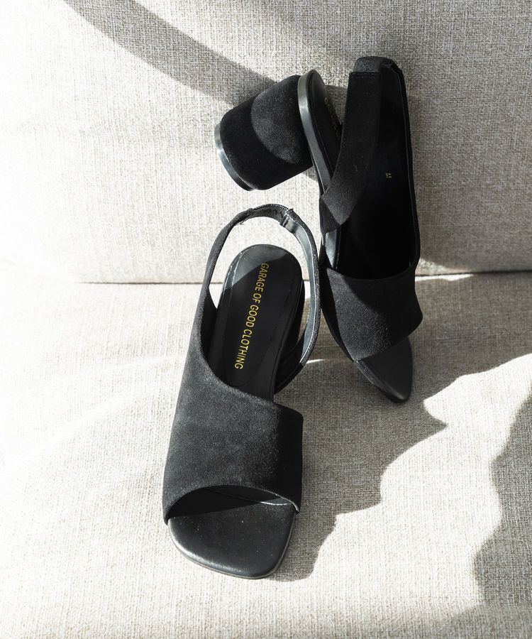 GARAGE OF GOOD CLOTHING「円柱ヒールサンダル（EC限定）」|サンダル|