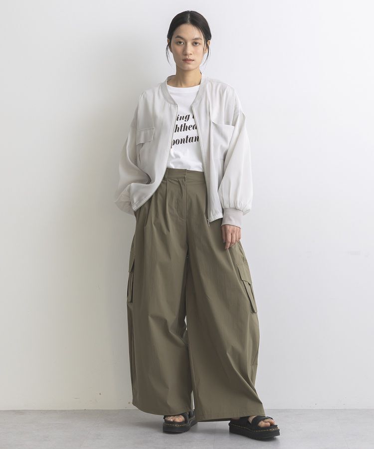 GARAGE OF GOOD CLOTHING「タフタワイドバレルパンツ」|その他|