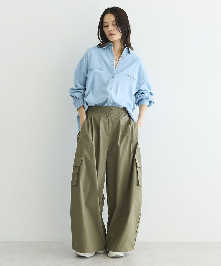 GARAGE OF GOOD CLOTHING「タフタワイドバレルパンツ」|その他|