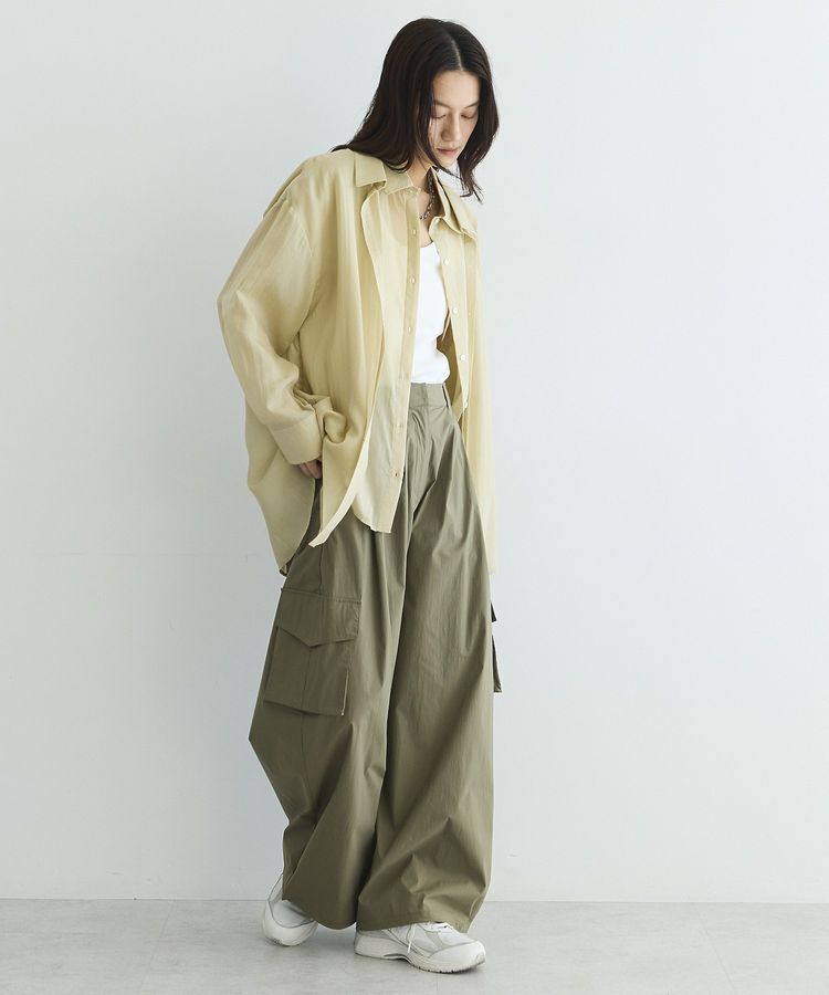 GARAGE OF GOOD CLOTHING「タフタワイドバレルパンツ」|その他|