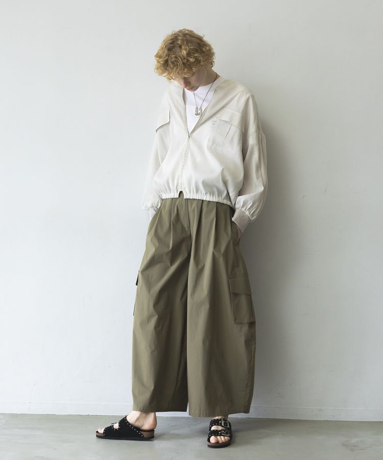GARAGE OF GOOD CLOTHING「タフタワイドバレルパンツ」|その他|