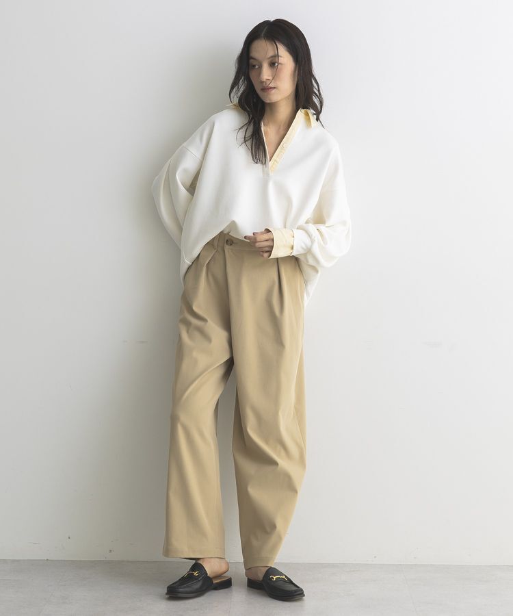 GARAGE OF GOOD CLOTHING「レイヤード風クレリックプルオーバー」|スウェット・ジャージ|