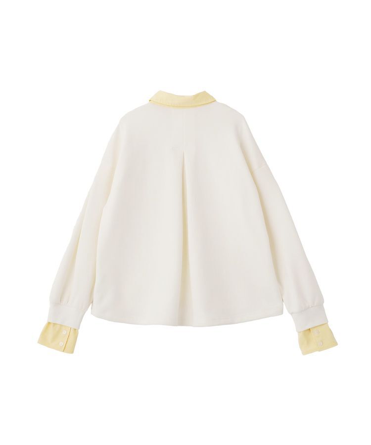 GARAGE OF GOOD CLOTHING「レイヤード風クレリックプルオーバー」|スウェット・ジャージ|