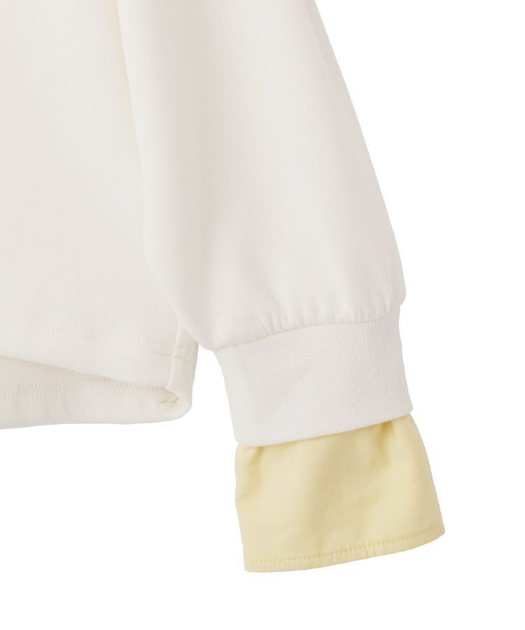 GARAGE OF GOOD CLOTHING「レイヤード風クレリックプルオーバー」|スウェット・ジャージ|