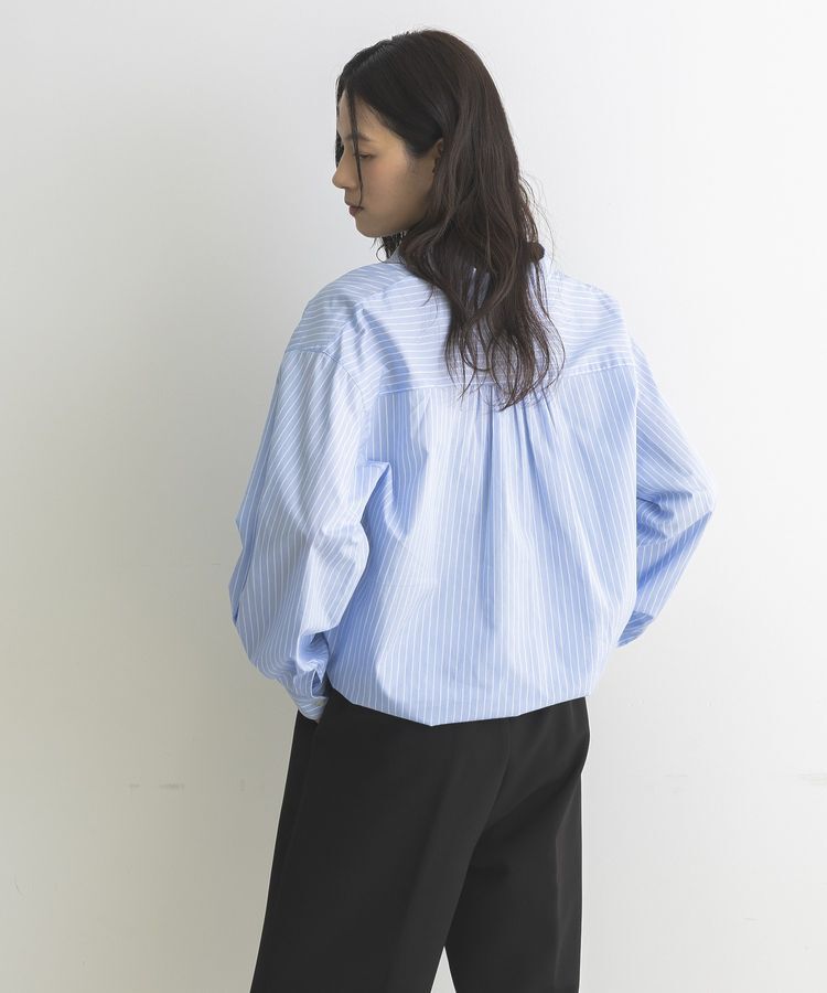 GARAGE OF GOOD CLOTHING「裾ドロストロングスリーブスクエアシャツ」|シャツ・ブラウス|