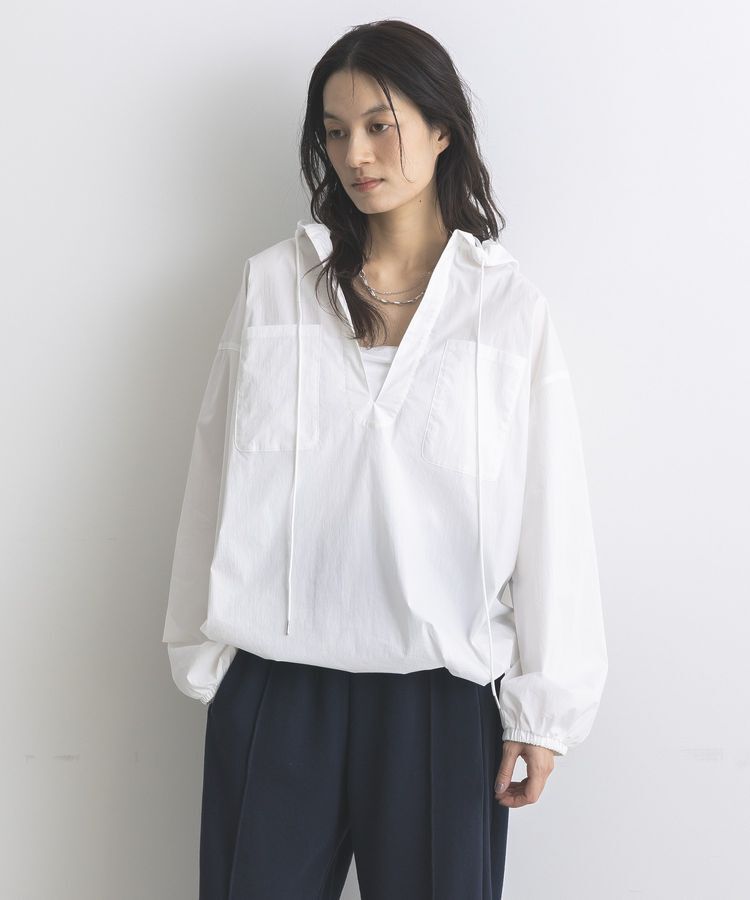 GARAGE OF GOOD CLOTHING「ムジスキッパーアノラックパーカー」|シャツ・ブラウス|