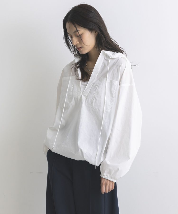 GARAGE OF GOOD CLOTHING「ムジスキッパーアノラックパーカー」|シャツ・ブラウス|