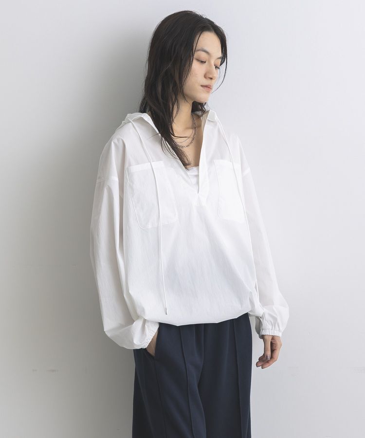 GARAGE OF GOOD CLOTHING「ムジスキッパーアノラックパーカー」|シャツ・ブラウス|