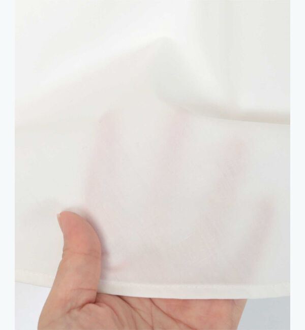 ur's「デザインスリーブバンドカラーフレアシャツ」|シャツ・ブラウス|