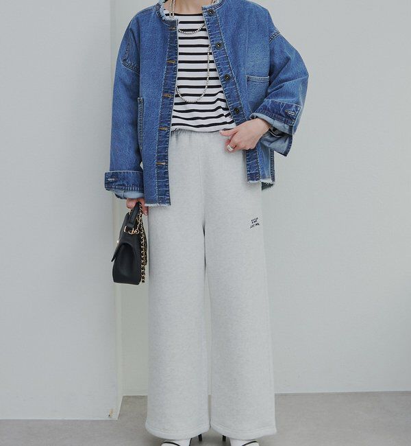  「セルビッチデニムノーカラージャケット」|デニムジャケット|