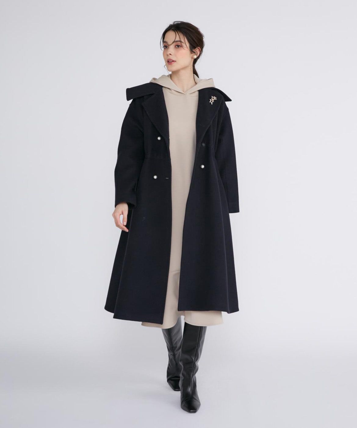 Maglie le cassetto「パーカーワンピース」|ワンピース|