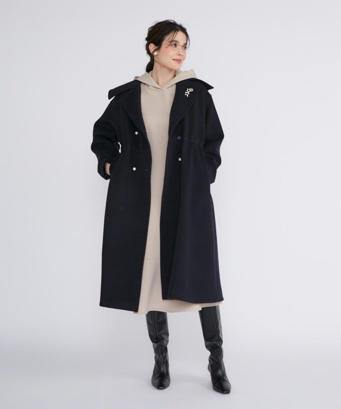 Maglie le cassetto「パーカーワンピース」|ワンピース|