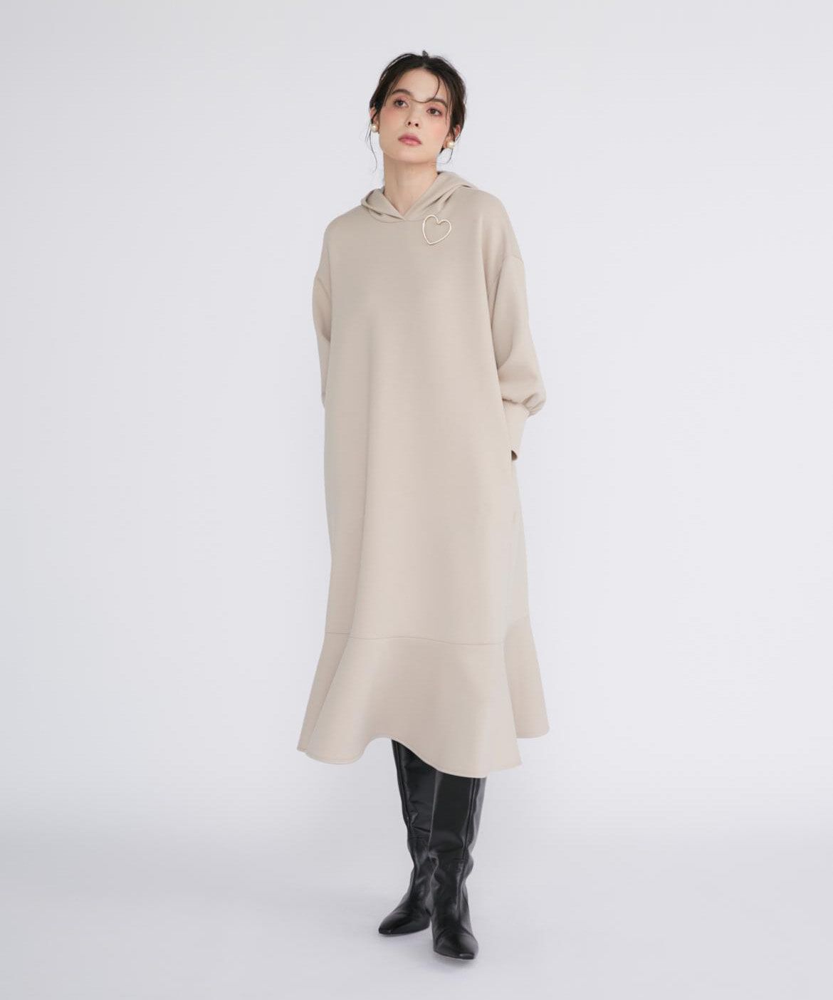 Maglie le cassetto「パーカーワンピース」|ワンピース|