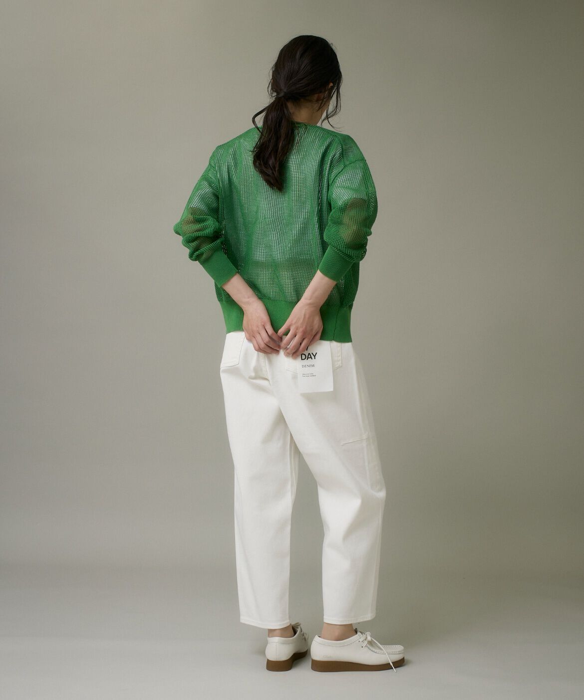 DAY by DAY it&rsquo;s international「ホワイトデニムバレルレッグパンツ」|その他|