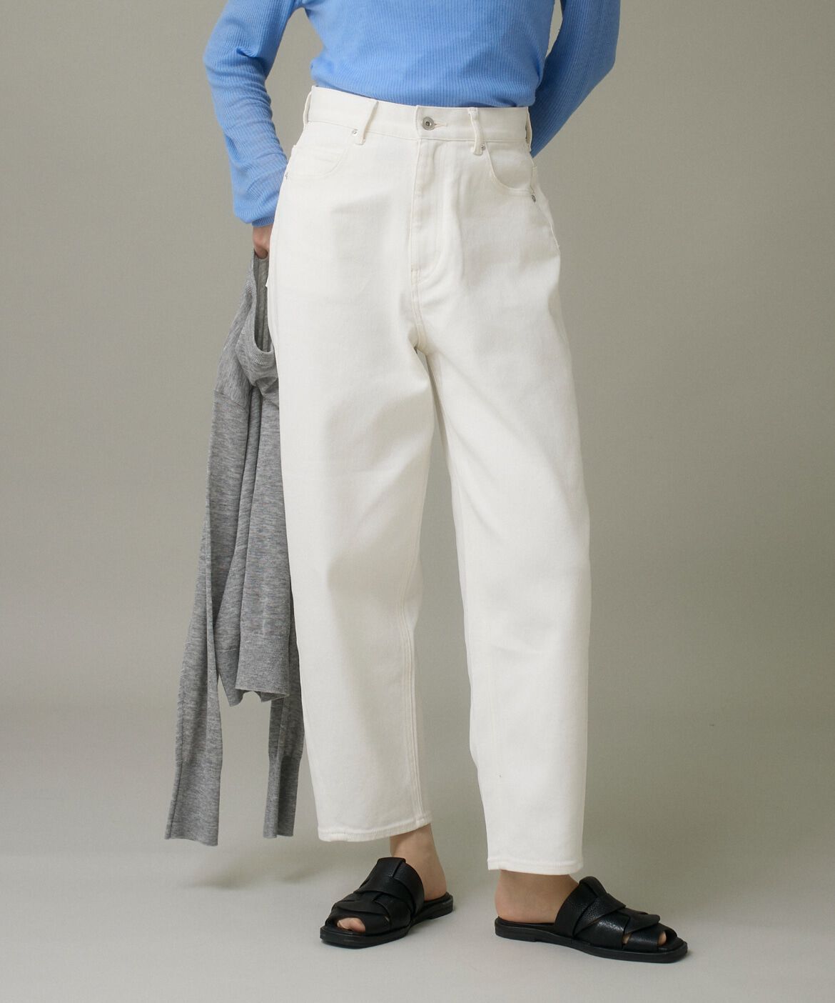 DAY by DAY it&rsquo;s international「ホワイトデニムバレルレッグパンツ」|その他|