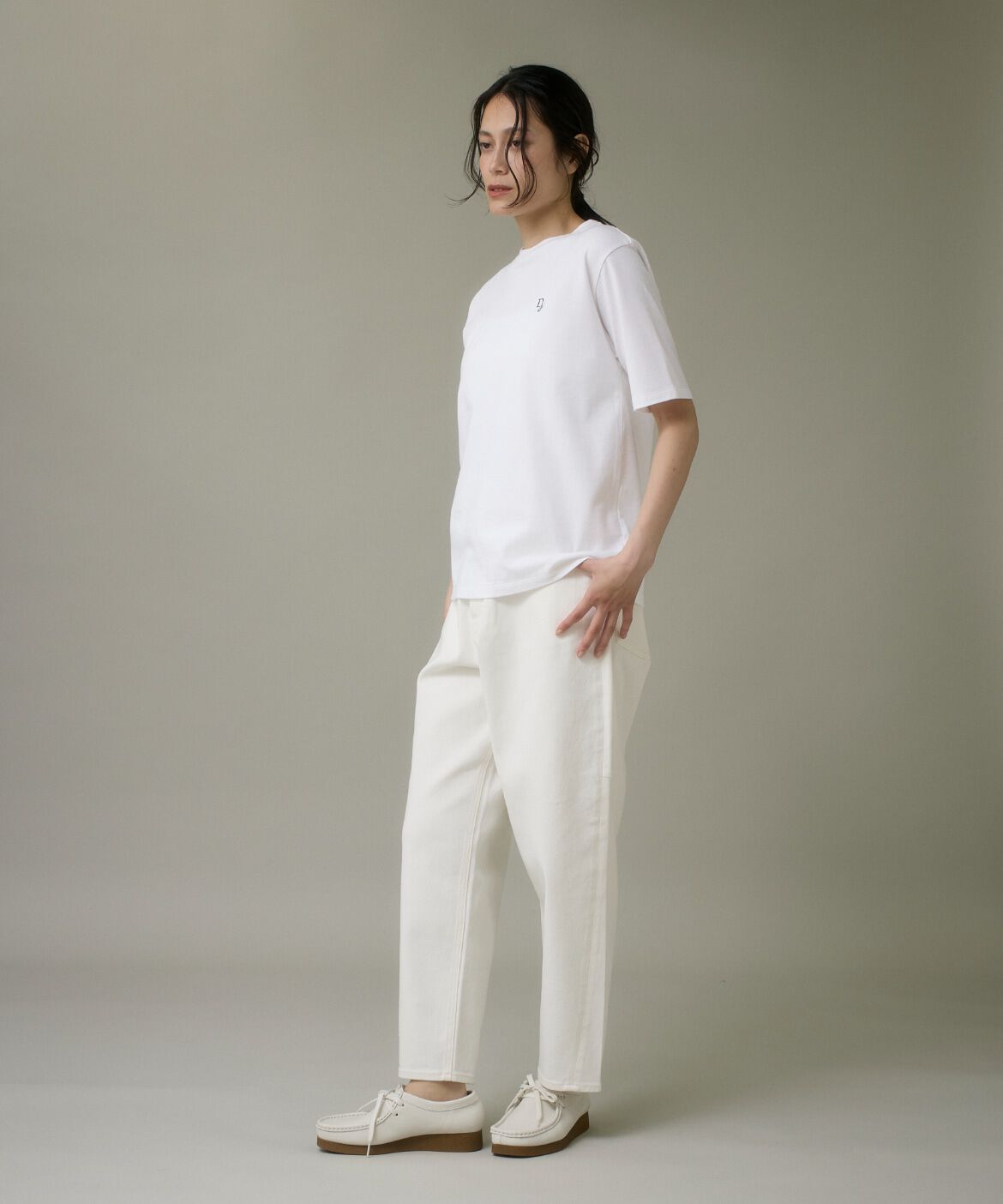 DAY by DAY it&rsquo;s international「ホワイトデニムバレルレッグパンツ」|その他|