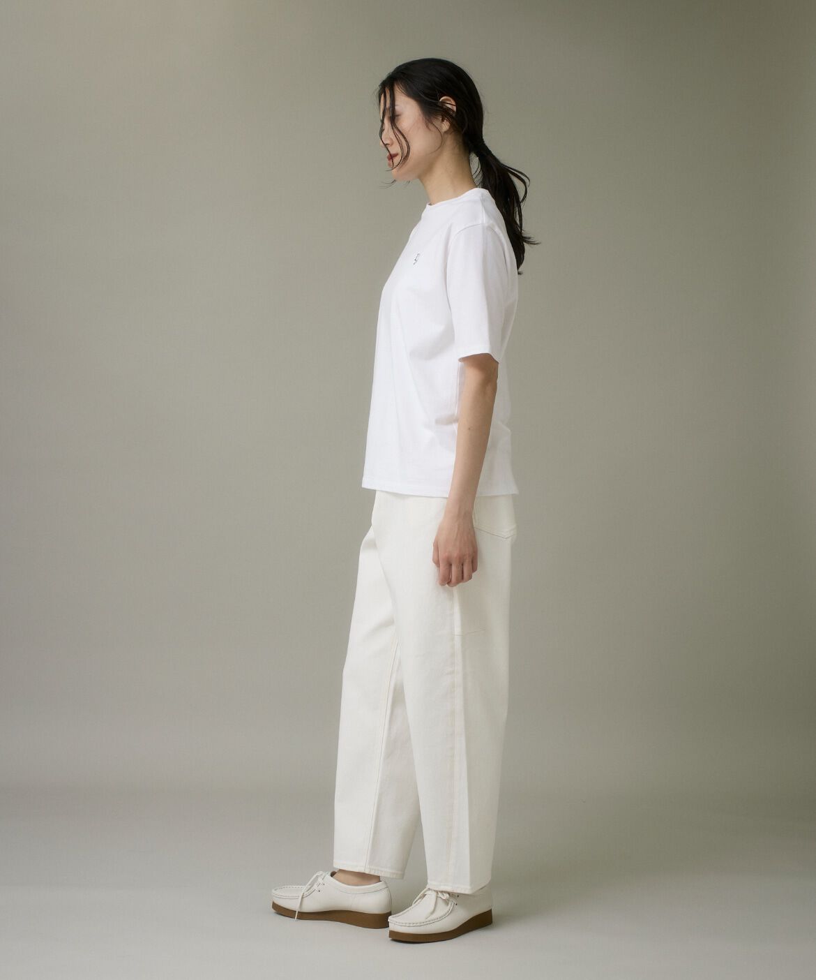 DAY by DAY it&rsquo;s international「ホワイトデニムバレルレッグパンツ」|その他|