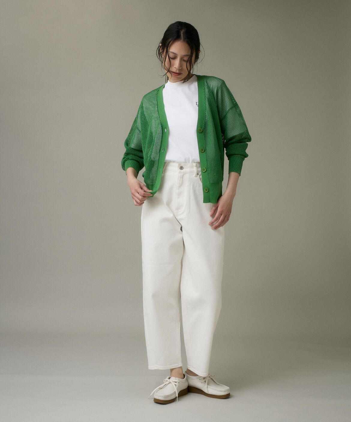 DAY by DAY it&rsquo;s international「ホワイトデニムバレルレッグパンツ」|その他|