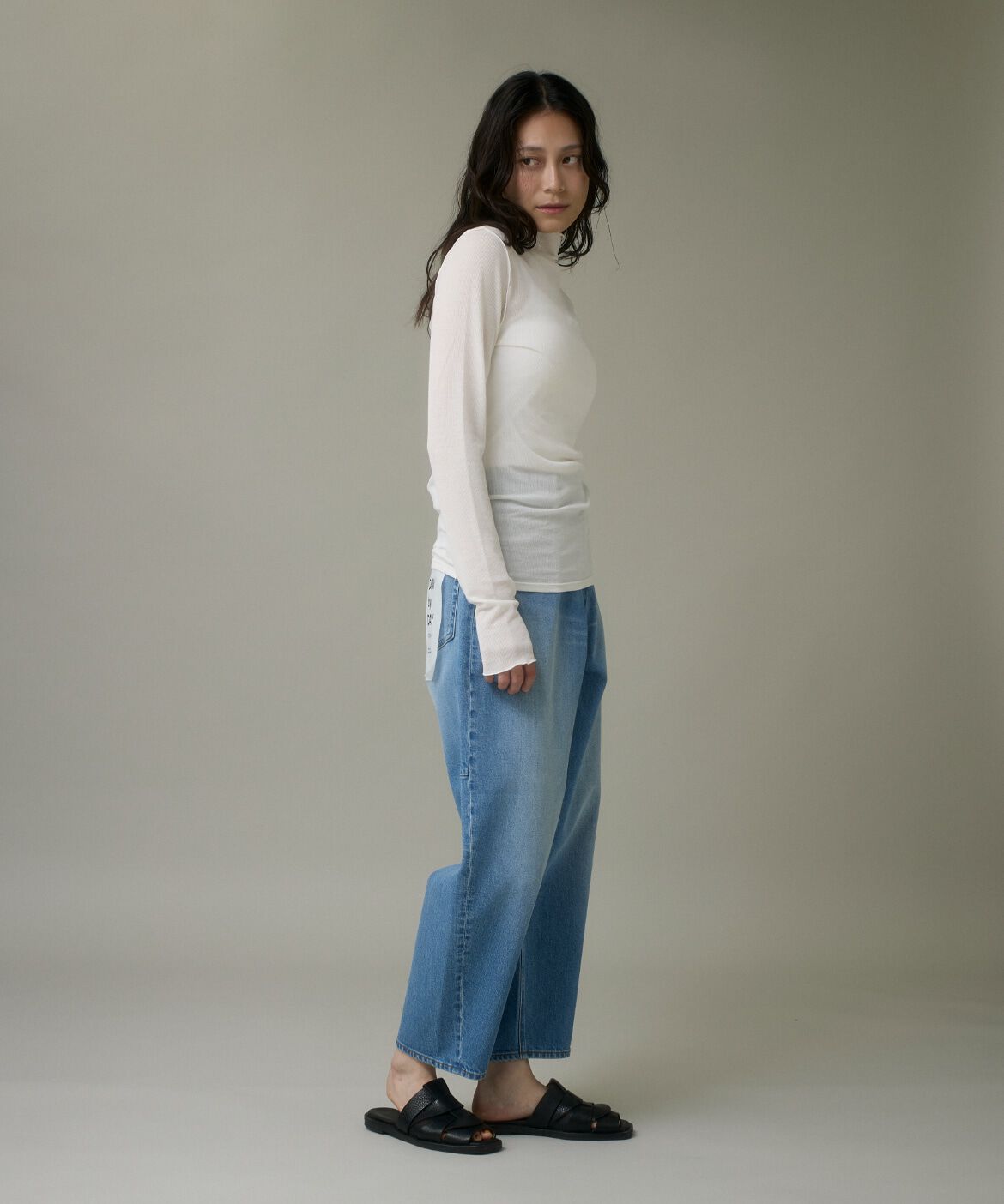 DAY by DAY it&rsquo;s international「デニムバレルレッグパンツ」|その他|