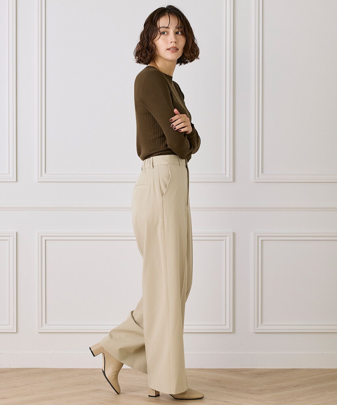 INED「セミワイドパンツ」|その他|