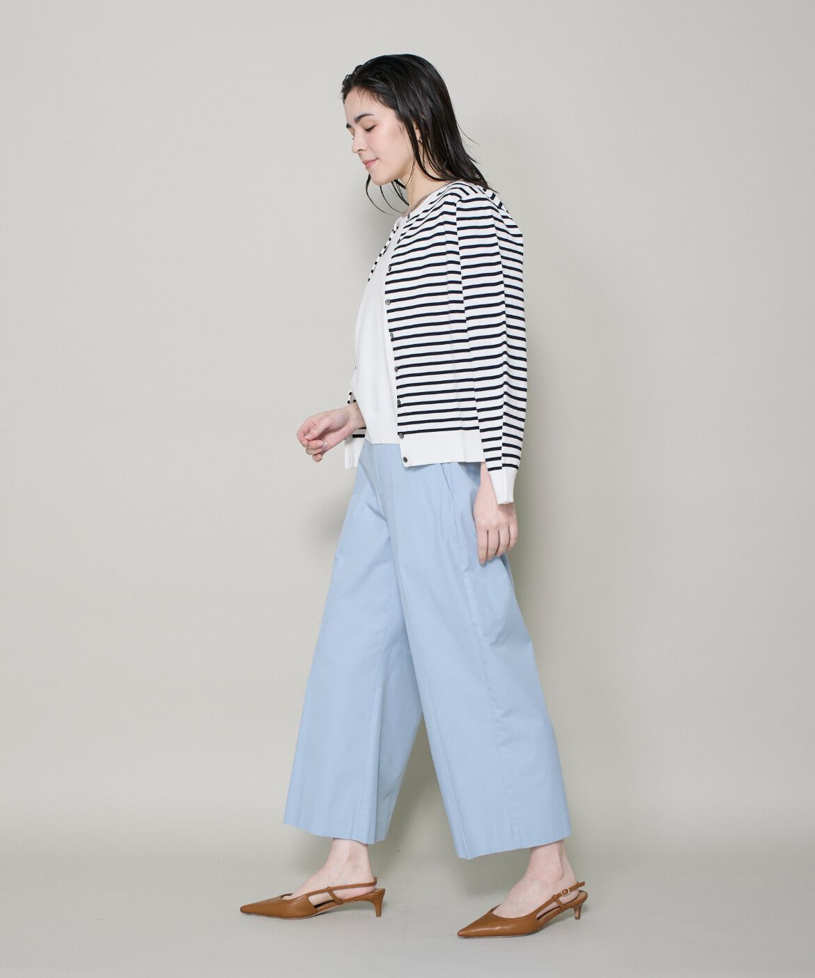 DAY by DAY it&rsquo;s international「強撚チノワイドクロップドパンツ」|チノ|