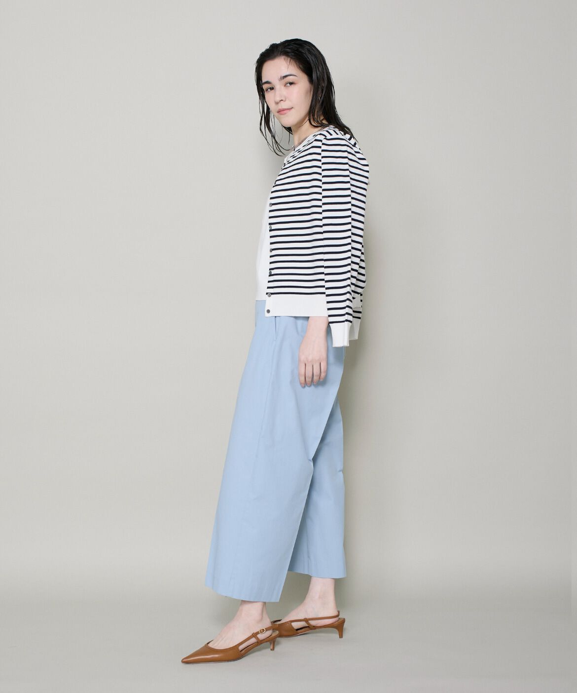 DAY by DAY it&rsquo;s international「強撚チノワイドクロップドパンツ」|チノ|