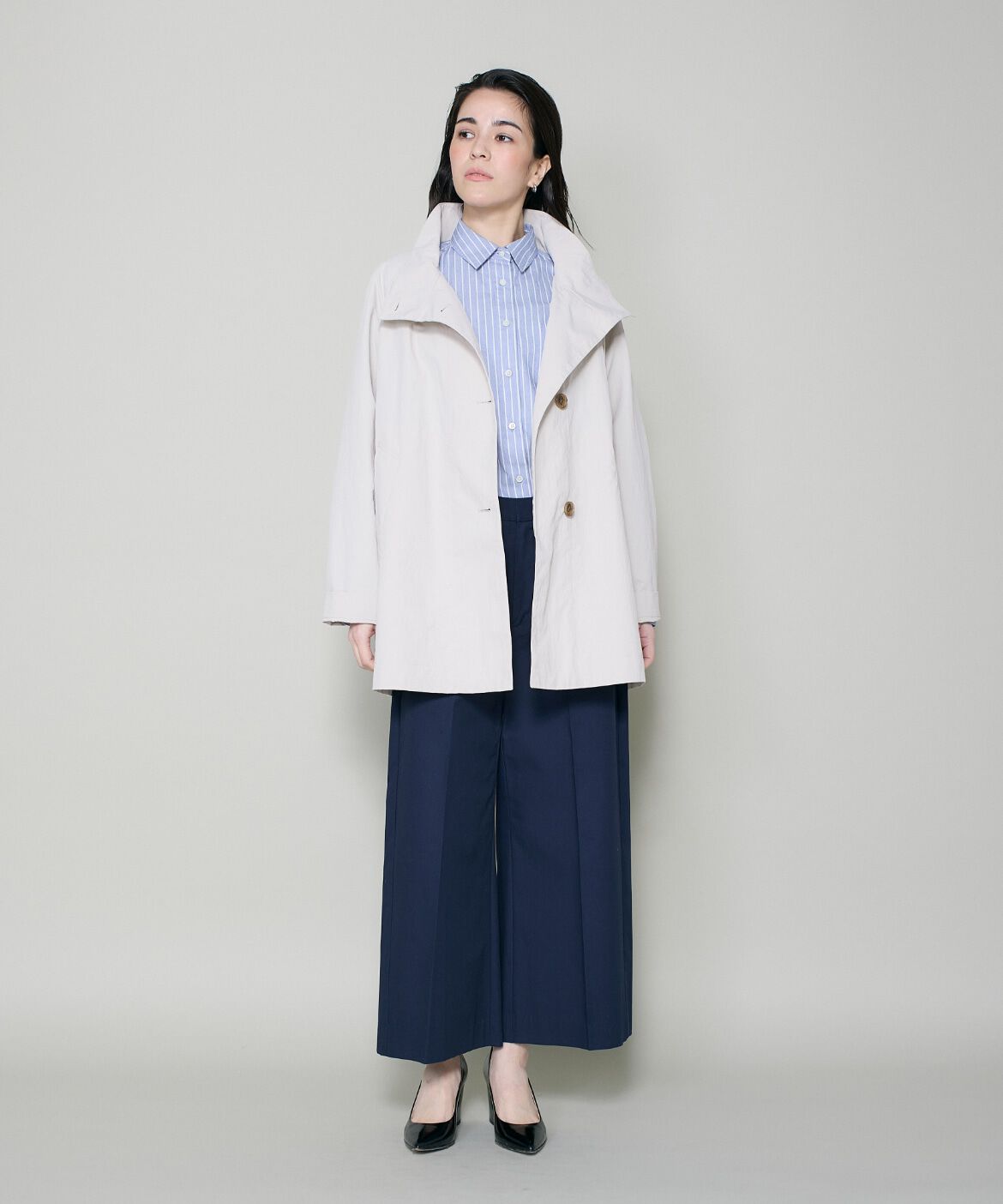 DAY by DAY it&rsquo;s international「強撚チノワイドクロップドパンツ」|チノ|