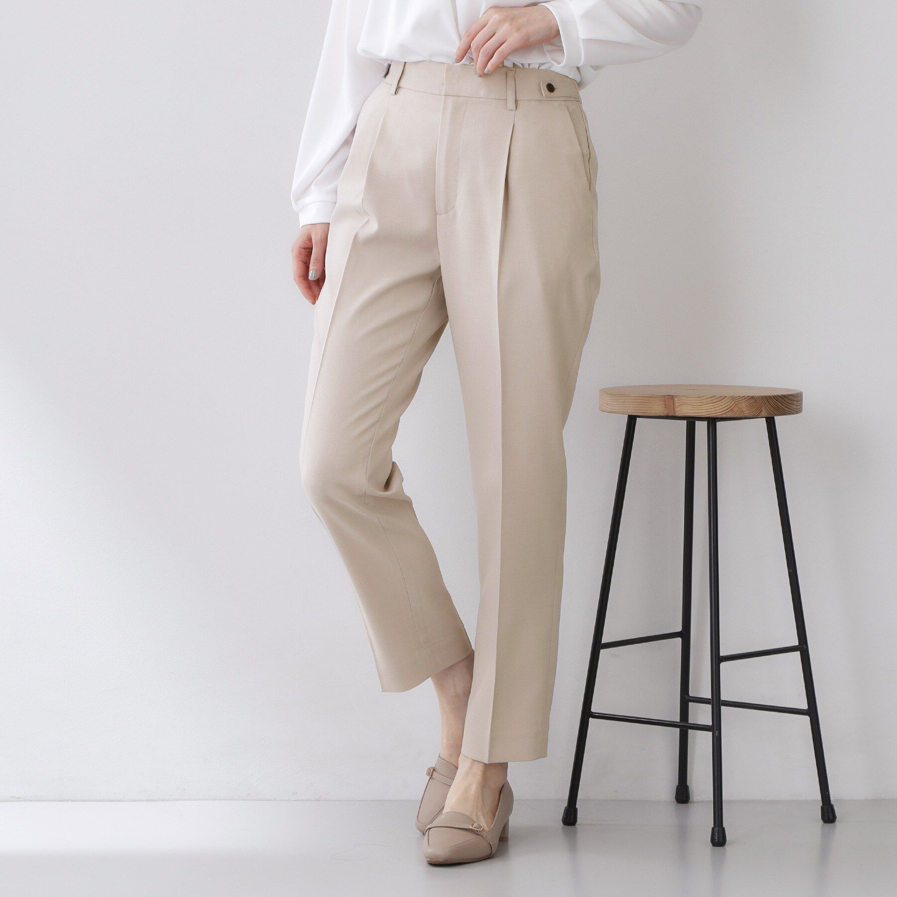 index「ストレッチテーパードパンツ/セットアップ対応【洗濯機OK/吸水速乾】」|その他|