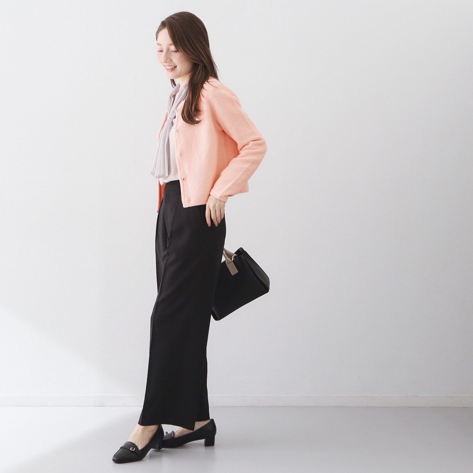 index「ラメリリーボクシーショートカーディガン【洗濯機OK】」|カーディガン|