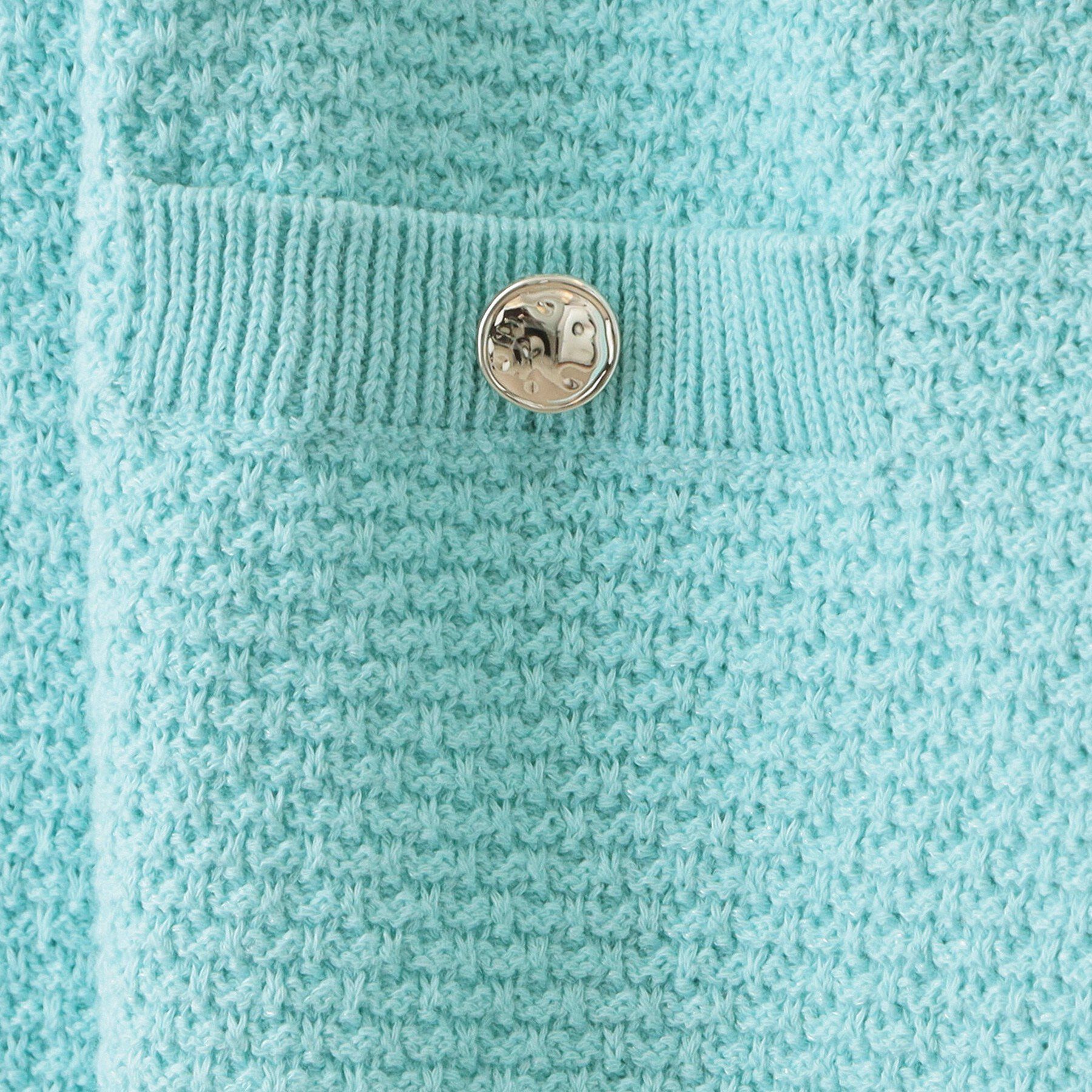 index「ラメリリーボクシーショートカーディガン【洗濯機OK】」|カーディガン|