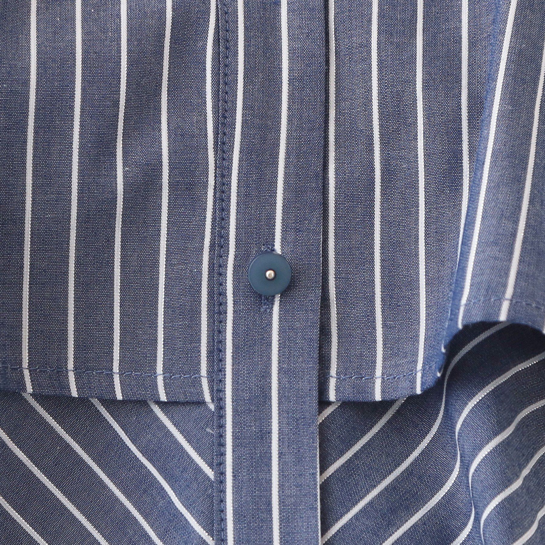 index「フリルキーネックシャツ【洗濯機OK/イージーアイロン/防シワ】《XS-LL/7col》」|シャツ・ブラウス|